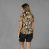 CAMISA MUJER CUELLO SOLAPA HAWAIANA GARYS