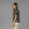 CAMISA MUJER CUELLO SOLAPA HAWAIANA GARYS