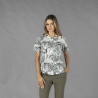 CAMISA MUJER CUELLO SOLAPA HAWAIANA GARYS