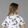 CAMISA MUJER CUELLO SOLAPA HAWAIANA GARYS