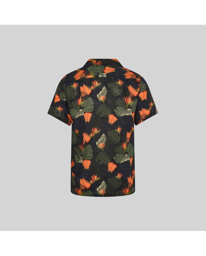 CAMISA HOMBRE CUELLO SOLAPA HAWAI GARYS