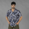 CAMISA HOMBRE CUELLO SOLAPA HAWAI GARYS