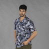 CAMISA HOMBRE CUELLO SOLAPA HAWAI GARYS