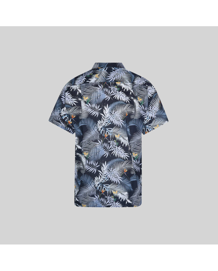 CAMISA HOMBRE CUELLO SOLAPA HAWAI GARYS