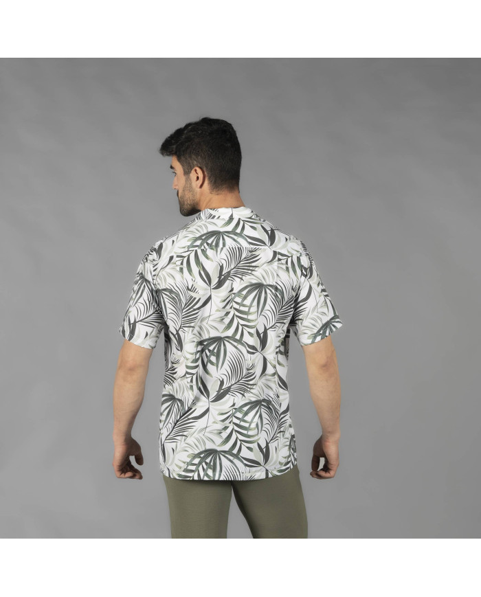 CAMISA HOMBRE CUELLO SOLAPA HAWAI GARYS