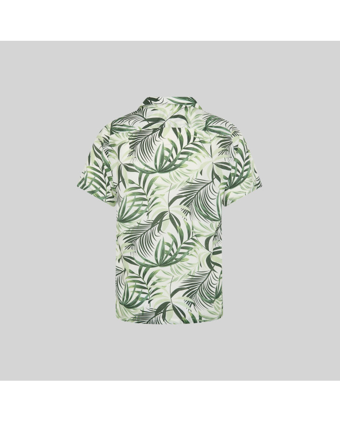 CAMISA HOMBRE CUELLO SOLAPA HAWAI GARYS