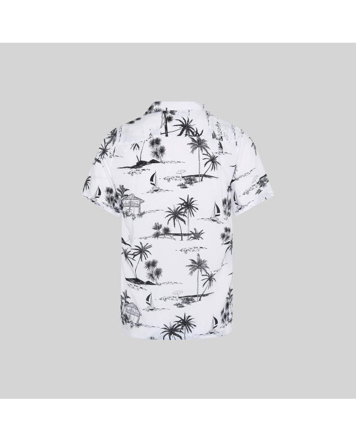 CAMISA HOMBRE CUELLO SOLAPA HAWAI GARYS