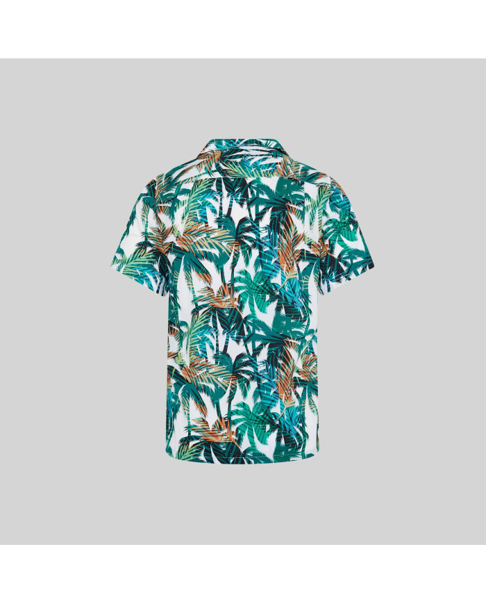 CAMISA HOMBRE CUELLO SOLAPA HAWAI GARYS