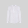 CAMISA MUJER LINO/COTTON CUELLO MAO KAULA GARYS