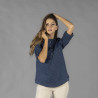 CAMISA MUJER LINO/COTTON CUELLO MAO KAULA GARYS