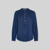 CAMISA MUJER LINO/COTTON CUELLO MAO KAULA GARYS