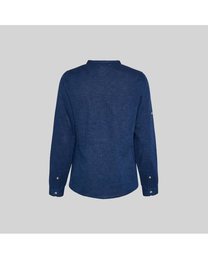 CAMISA MUJER LINO/COTTON CUELLO MAO KAULA GARYS
