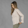 CAMISA MUJER LINO/COTTON CUELLO MAO KAULA GARYS