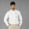 CAMISA HOMBRE LINO/COTTON CUELLO MAO TIWI GARYS