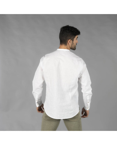 CAMISA HOMBRE LINO/COTTON CUELLO MAO TIWI GARYS
