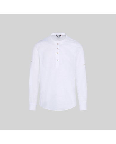 CAMISA HOMBRE LINO/COTTON CUELLO MAO TIWI GARYS