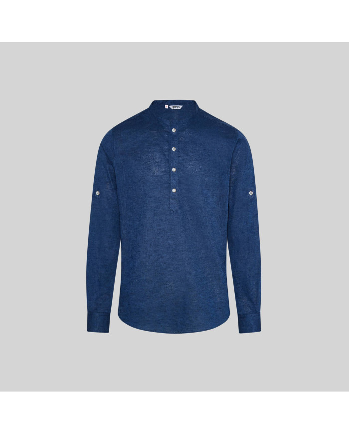 CAMISA HOMBRE LINO/COTTON CUELLO MAO TIWI GARYS