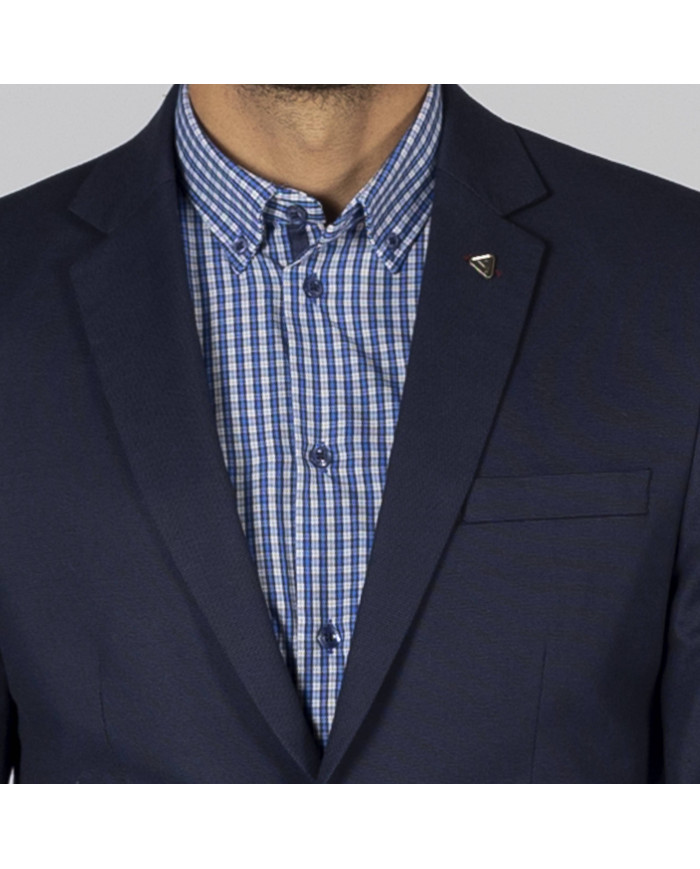 AMERICANA HOMBRE 2 BOTONES SLIM FIT MEETING GARYS
