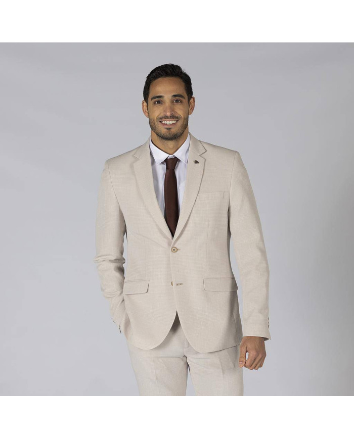 AMERICANA HOMBRE 2 BOTONES SLIM FIT X.LINEN GARYS