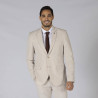 AMERICANA HOMBRE 2 BOTONES SLIM FIT X.LINEN GARYS