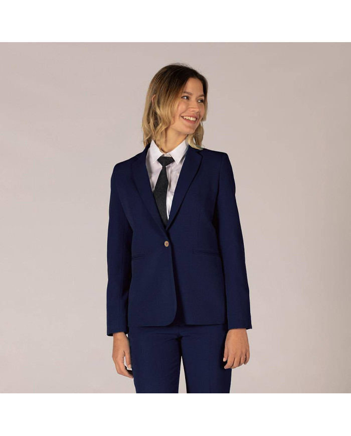AMERICANA MUJER 1 BOTON X.LINEN GARYS