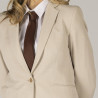 AMERICANA MUJER 1 BOTON X.LINEN GARYS