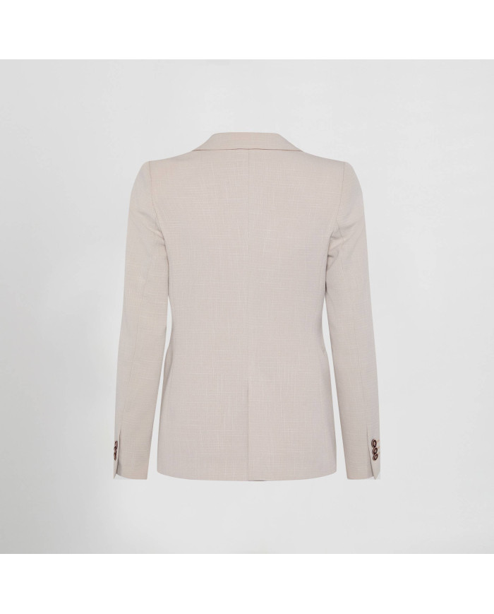 AMERICANA MUJER 1 BOTON X.LINEN GARYS