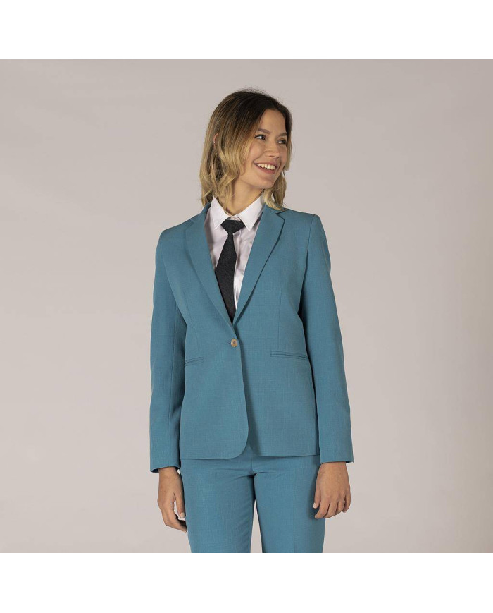 AMERICANA MUJER 1 BOTON X.LINEN GARYS