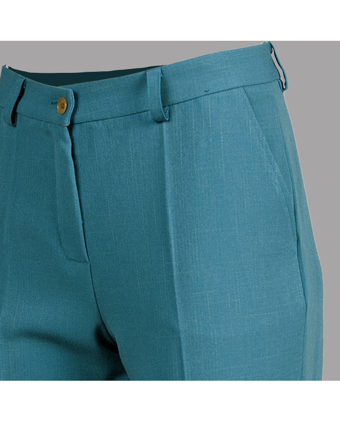 PANTALON MUJER CON BOLSILLOS X.LINEN GARYS