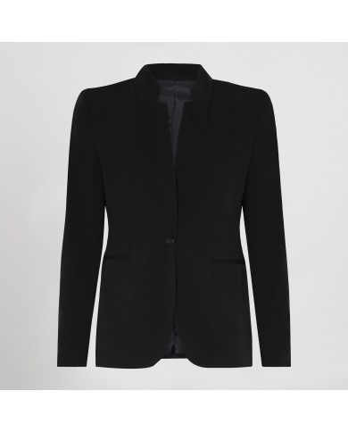 AMERICANA MUJER 1 BOTON SOLAPA INVERTIDA TRIVIAL GARYS