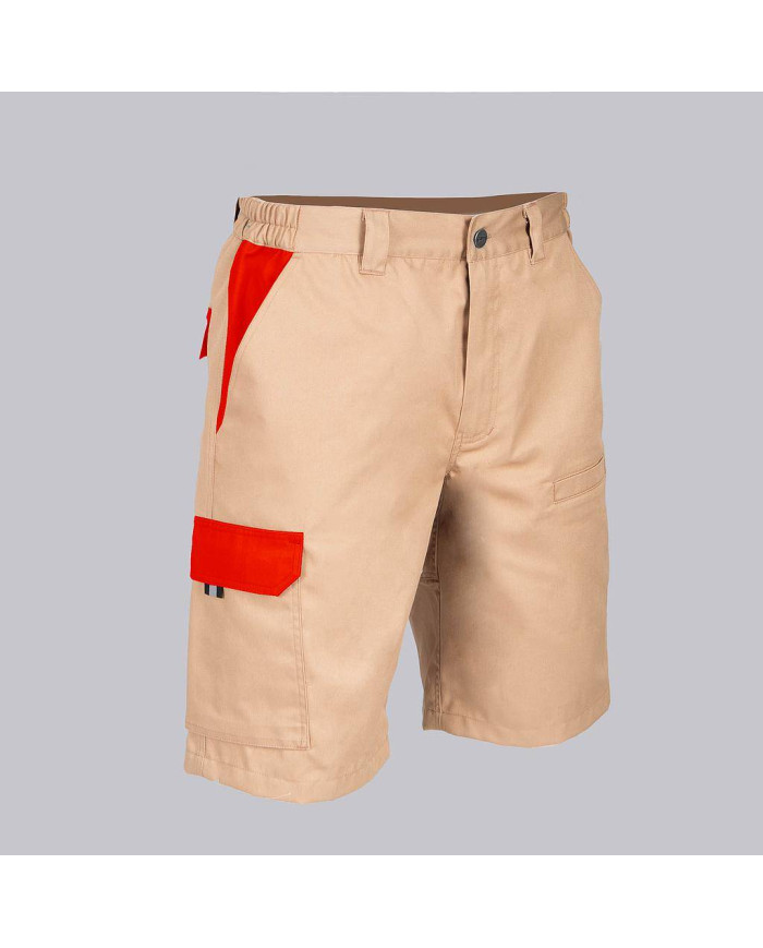 BERMUDA UNISEX MULTIBOLSILLOS ELASTICA ARCE COMBINADA GARYS