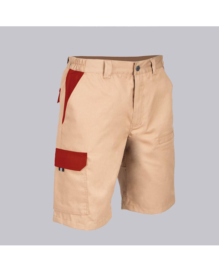 BERMUDA UNISEX MULTIBOLSILLOS ELASTICA ARCE COMBINADA GARYS