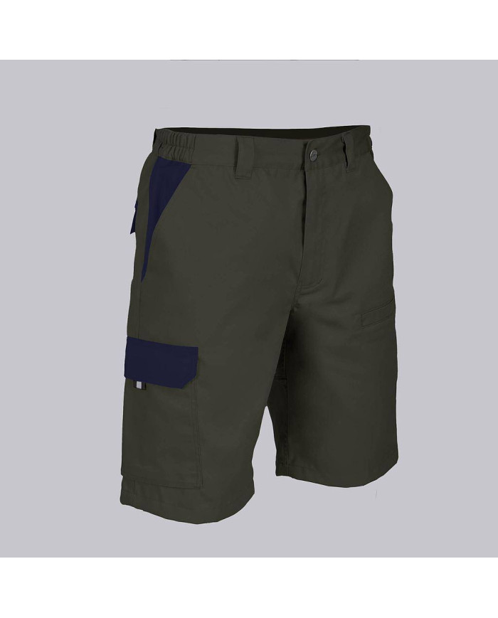 BERMUDA UNISEX MULTIBOLSILLOS ELASTICA ARCE COMBINADA GARYS