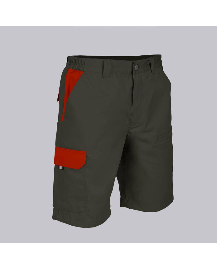 BERMUDA UNISEX MULTIBOLSILLOS ELASTICA ARCE COMBINADA GARYS
