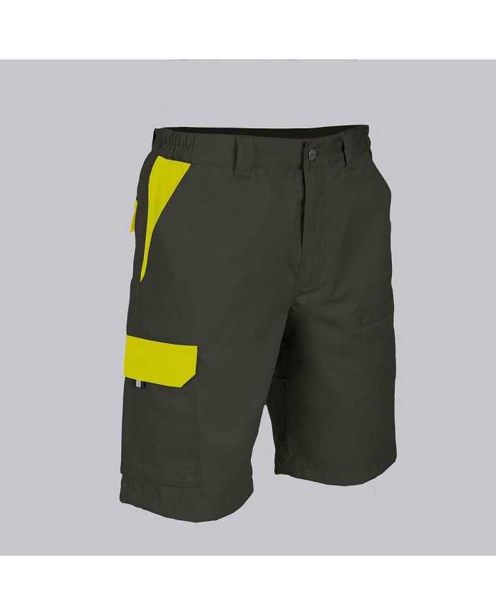 BERMUDA UNISEX MULTIBOLSILLOS ELASTICA ARCE COMBINADA GARYS
