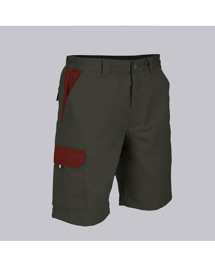 BERMUDA UNISEX MULTIBOLSILLOS ELASTICA ARCE COMBINADA GARYS