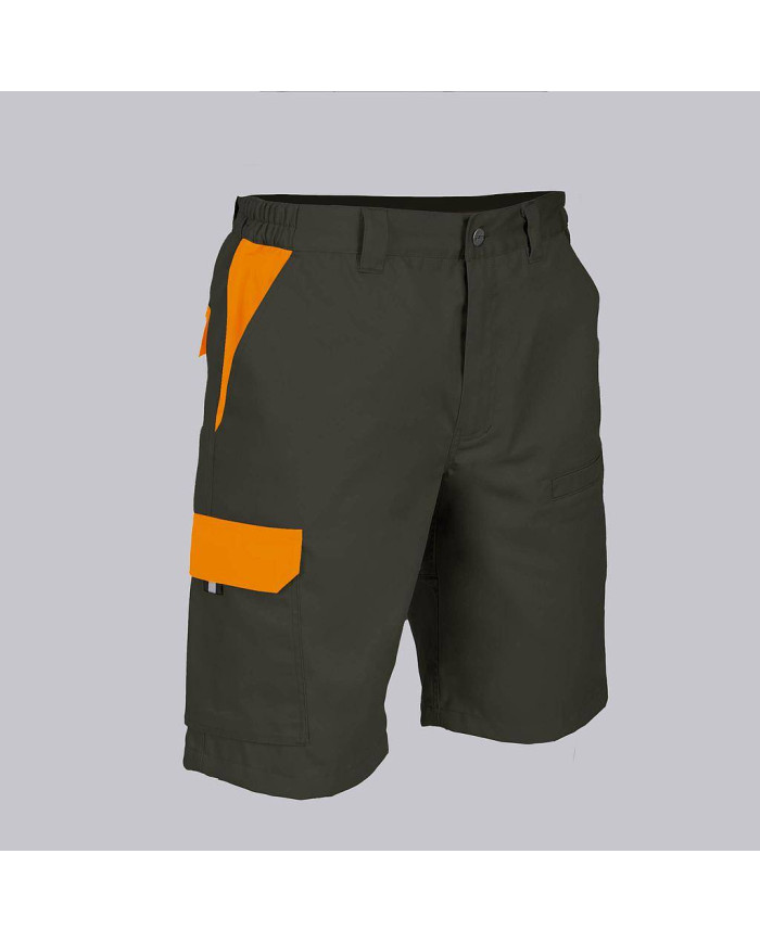 BERMUDA UNISEX MULTIBOLSILLOS ELASTICA ARCE COMBINADA GARYS