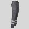 PANTALON UNISEX MULTIBOLSILLOS ELASTICO GAMO 2 BANDAS REFLECTANTES GARYS