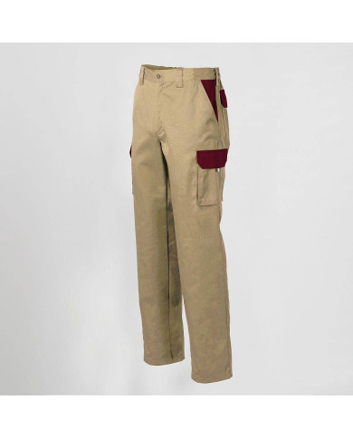 PANTALON UNISEX MULTIBOLSILLOS ELASTICO GAMO COMBINADO GARYS