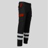 PANTALON UNISEX MULTIBOLSILLOS ELASTICO GAMO COMBI + 2 BANDAS REFLECT. GARYS