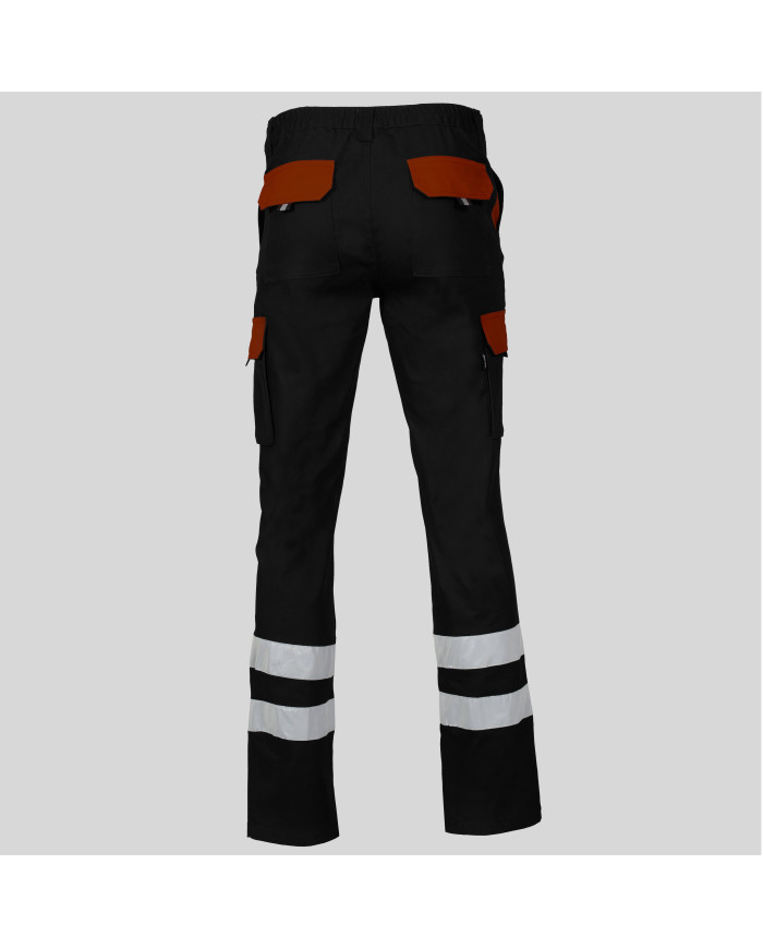 PANTALON UNISEX MULTIBOLSILLOS ELASTICO GAMO COMBI + 2 BANDAS REFLECT. GARYS