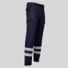 PANTALON UNISEX MULTIBOLSILLOS ELASTICO GAMO COMBI + 2 BANDAS REFLECT. GARYS