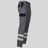 PANTALON UNISEX MULTIBOLSILLOS ELASTICO GAMO COMBI + 2 BANDAS REFLECT. GARYS