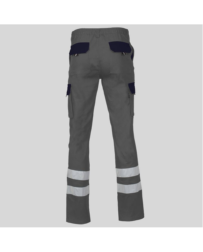 PANTALON UNISEX MULTIBOLSILLOS ELASTICO GAMO COMBI + 2 BANDAS REFLECT. GARYS