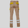 PANTALON UNISEX MULTIBOLSILLOS ELASTICO GAMO COMBI + 2 BANDAS REFLECT. GARYS