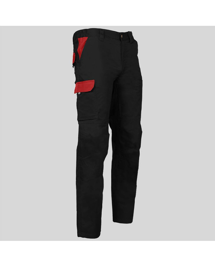 PANTALON UNISEX MULTIBOLSILLOS ELASTICO ARCE COMBINADO GARYS