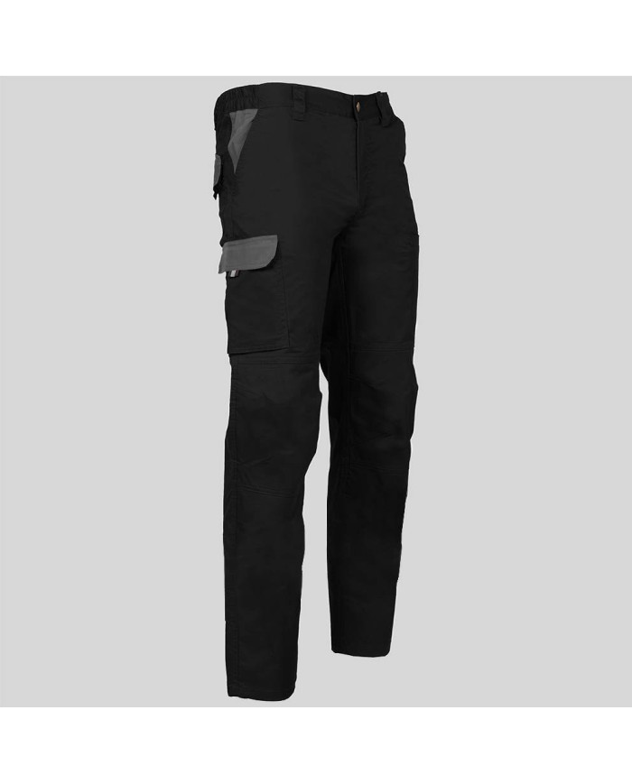 PANTALON UNISEX MULTIBOLSILLOS ELASTICO ARCE COMBINADO GARYS