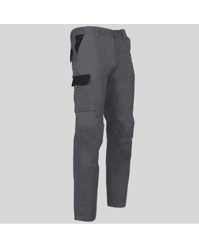 PANTALON UNISEX MULTIBOLSILLOS ELASTICO ARCE COMBINADO GARYS