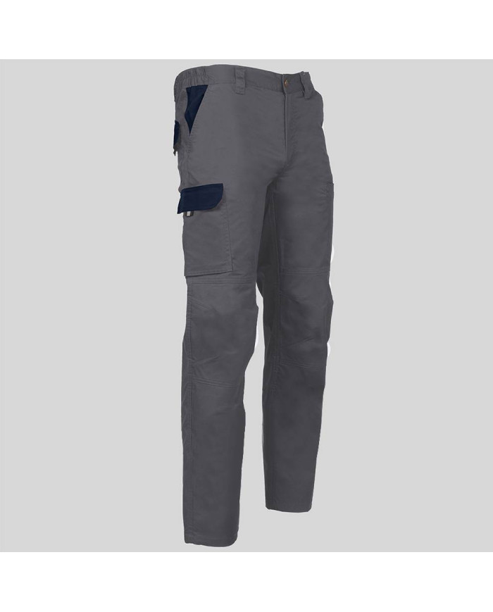 PANTALON UNISEX MULTIBOLSILLOS ELASTICO ARCE COMBINADO GARYS