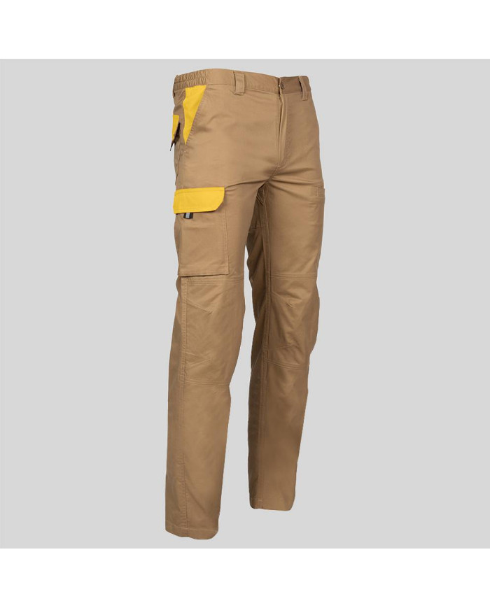 PANTALON UNISEX MULTIBOLSILLOS ELASTICO ARCE COMBINADO GARYS